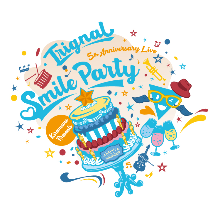 「MTV LIVE: Trignal 5th Anniversary Live “SMILE PARTY”」の放送が決定！